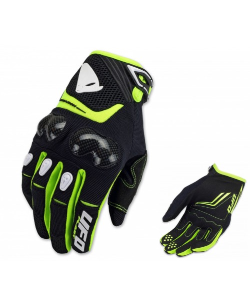 Перчатки UFO CARBON REASON BLACK/FLUO