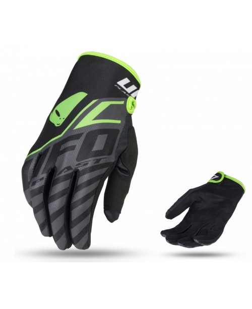 Перчатки UFO VANADIUM ADULT BLACK/GREEN