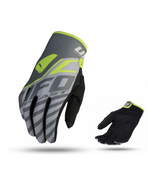 Перчатки UFO VANADIUM ADULT GREY/YELLOW