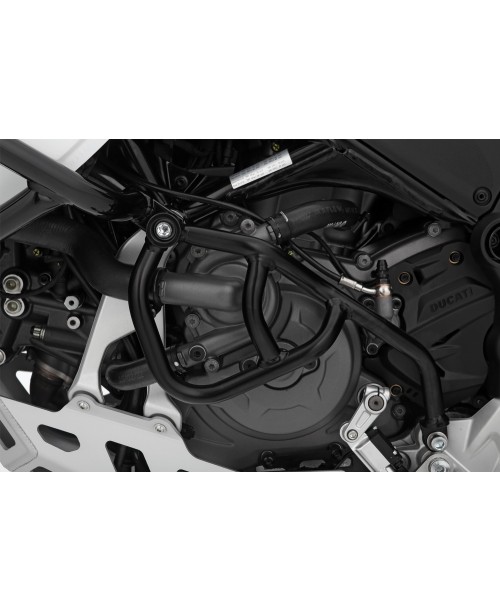 Защитная дуга двигателя WUNDERLICH DUCATI DESERT X Black левая 70201-002