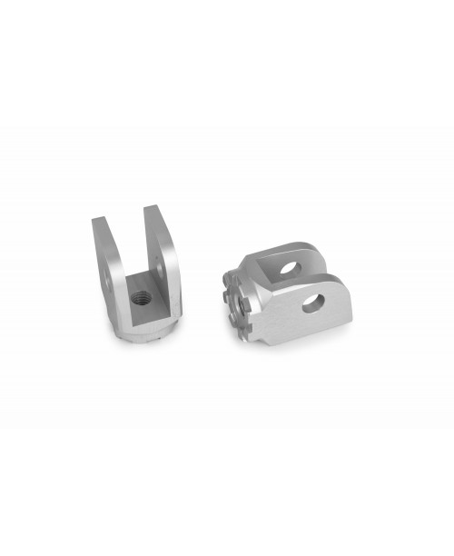 Переходник подножек WUNDERLICH Vario EVO1 Silver DUCATI комплект 2 шт 70325-001