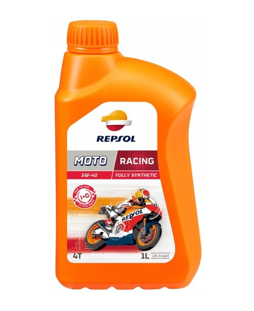 Масло моторное 4T REPSOL Moto Racing 4T 5W40 1L