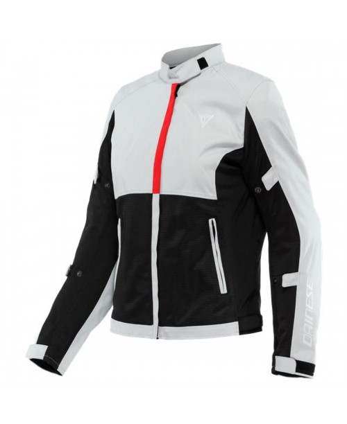 Куртка женская DAINESE RISOLUTA AIR GLACIER-GRAY/LAVA-RED