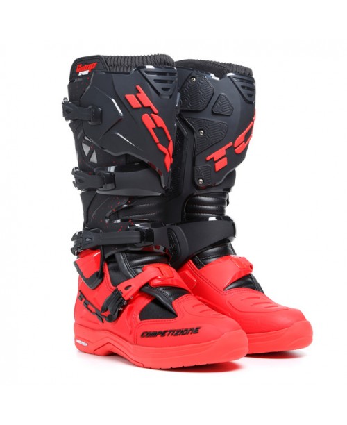 Ботинки кроссовые TCX COMP EVO 2 MICHELIN BLACK/RED