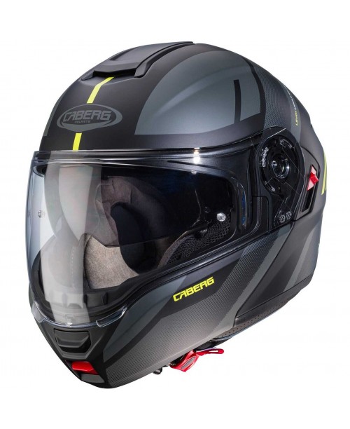 Шлем CABERG LEVO X MANTA Matt Black/Anthracite/Yellow
