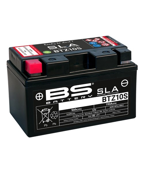 Аккумулятор BTZ10S SLA BS BATTERY BS-BTZ10S SLA