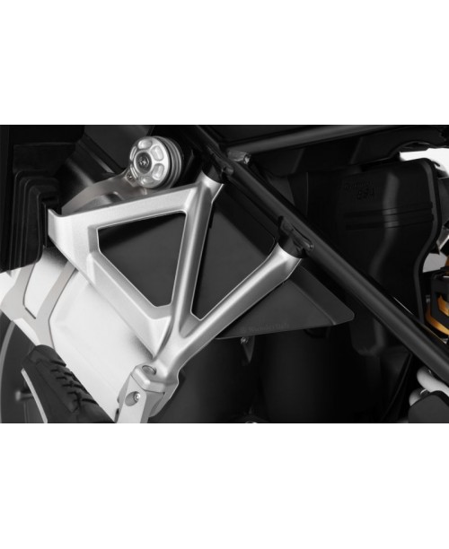 Защита от брызг на кронштейны подножек пассажира WUNDERLICH BMW R1200GS LC/R1250GS черная комплект
