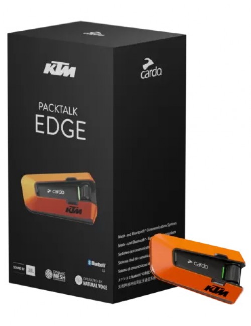 Гарнитура Bluetooth CARDO PACKTALK EDGE KTM одинарный комплект