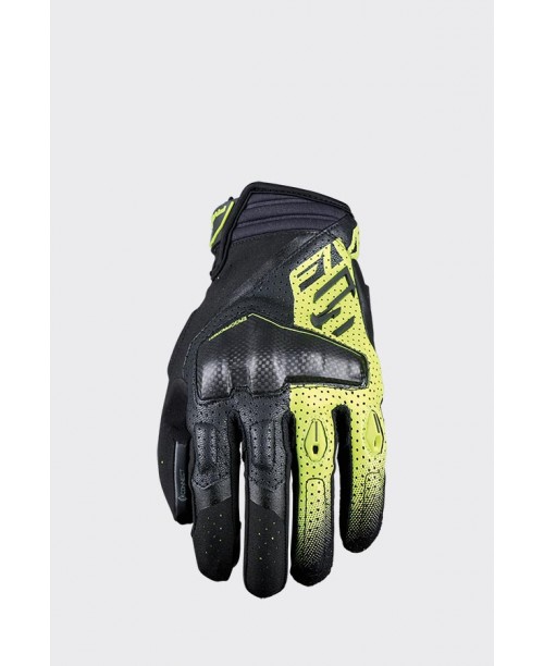 Перчатки FIVE GLOVES RSC EVO Black/Fluo Yellow