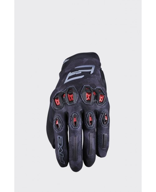 Перчатки FIVE GLOVES STUNT EVO2 Camo Black/Red
