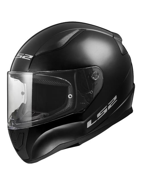 Шлем LS2 RAPID II SOLID GLOSS BLACK FF353