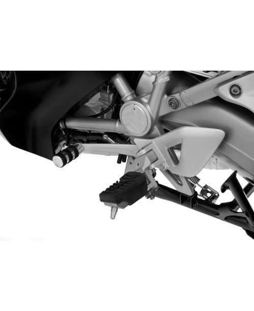 Кронштейн занижения подножек водителя WUNDERLICH ERGO BMW R1250RT 2021 - silver комплект