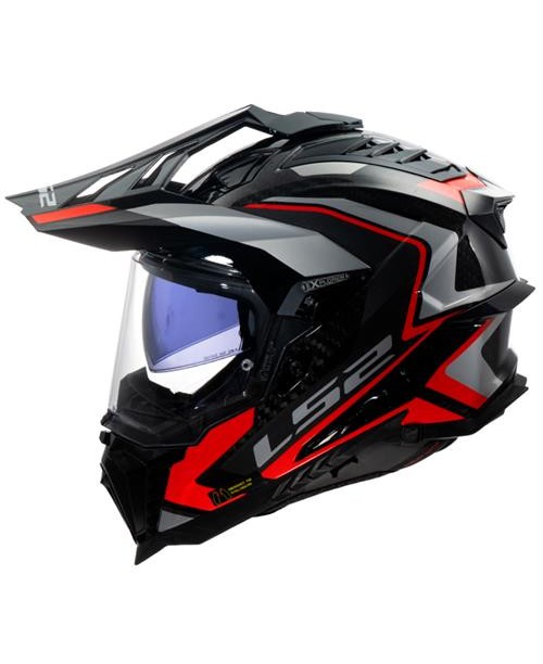 Шлем LS2 EXPLORER C FRONTIER II RED MX701