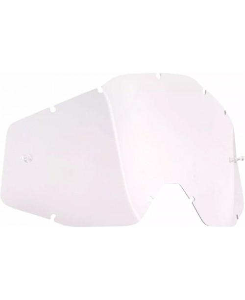 Линза для кроссовых очков FMF PowerBomb/PowerCore Clear F-59005-00001