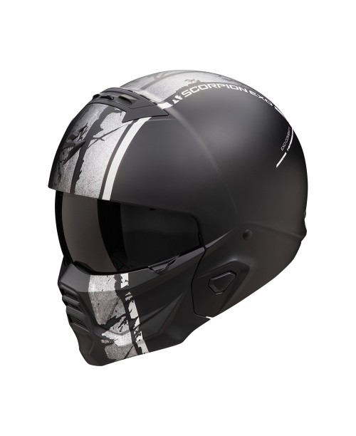 Шлем SCORPION EXO-COMBAT II LORD Matt black-Silver