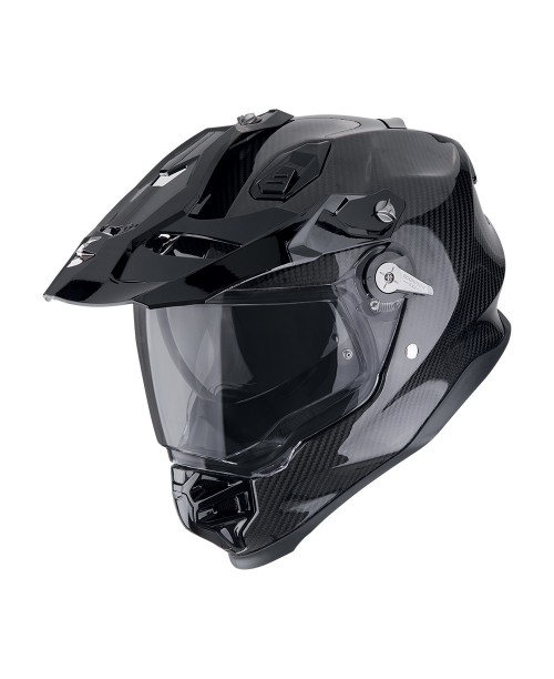 Шлем SCORPION ADF-9000 CARBON AIR SOLID Black