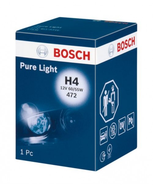 Лампа BOSCH Pure Light H4