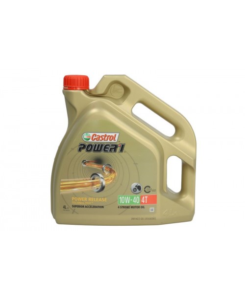 Масло моторное 4T CASTROL Power 1 10W40 4L - полусинтетика