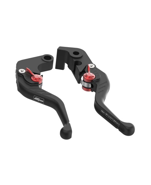 Рычаги сцепления и переднего тормоза EVOTECH Performance APRILIA Tuono V4 1100 Factory 2017-2020 укороченные