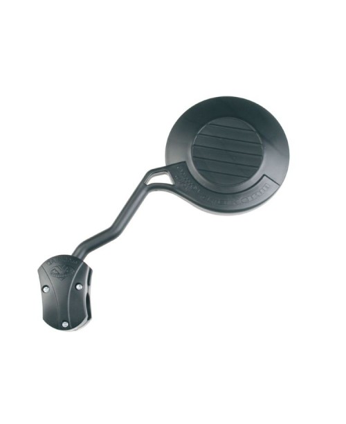 Зеркало универсальное левое черное крепление на руль