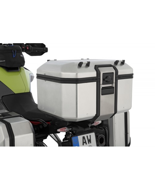 Кофр центральный WUNDERLICH X-CASE X48 алюминиевый серебро