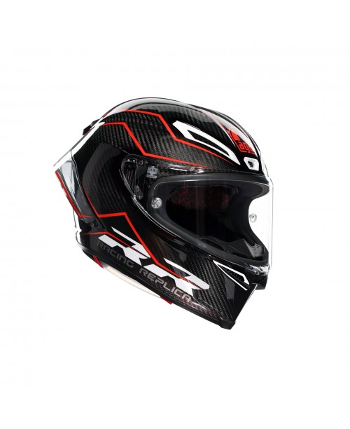 Шлем AGV PISTA GP RR E2206 DOT MPLK PERFORMANTE CARBON/RED