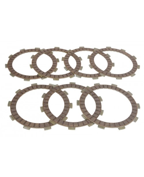 Диски сцепления фрикционные FERODO HONDA ATC, CBR, CRM, TRX, XR 250/400/600 1985-2007 комплект FCD0129