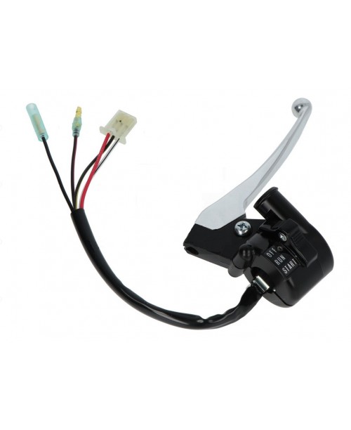 Рычаг переднего тормоза YAMAHA PW50 в сборе с кронштейном и пультом 3PT-82920-01-00