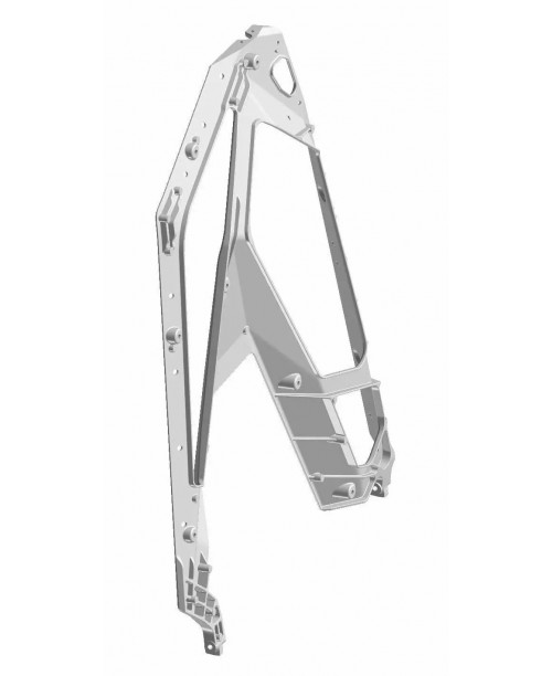 Рама левой двери POLARIS RZR Turbo R Pro R XP 2020-2024 5634424-458