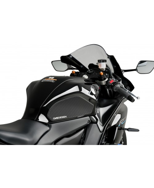 Накладки на бак PUIG YAMAHA YZF-R7 2025 Black боковые комплект