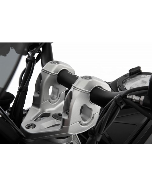 Райсер руля WUNDERLICH ERGO+ BMW R1300GS (Adventure) 38 mm up/27 mm back silver