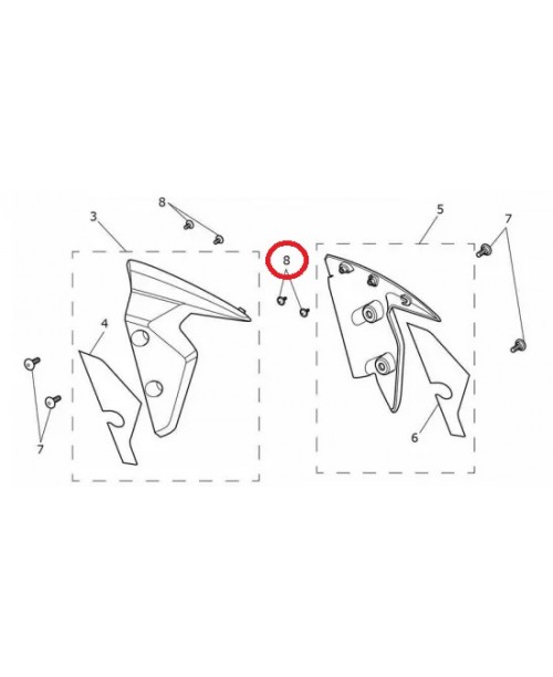 Болт TRIUMPH M4x11 T3331433