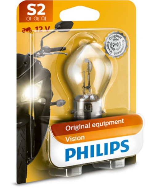 Лампа PHILIPS CityVision 12V 35W S2 BA20D