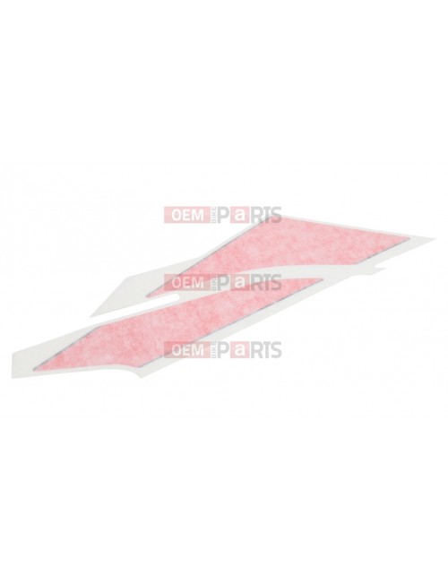 Наклейка ROSSO левая APRILIA RS 660 Factory 2025 2H006820