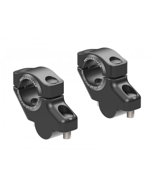 Райсер руля HEPCO&BECKER black Honda NT 1100 2022-2024 30mm up/21mm back 42409537 00 01