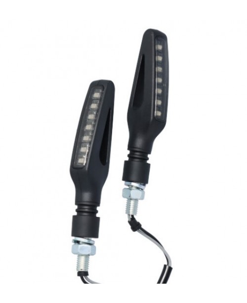 Указатель поворота MOTOTEC LED TITAN SQ комплект 2 шт