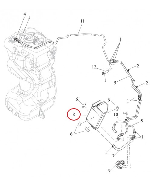 Абсорбер HARLEY-DAVIDSON 60800055