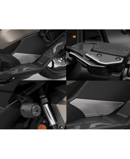 Комплект HONDA STYLE PACK Forza 750 2021-2025 алюминиевые аккссесуары + противотуманные фары с креплением 08HME-MKV-STS