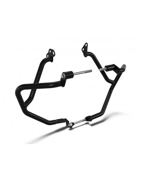 Защитные дуги двигателя ROYAL ENFIELD LARGE Himalayan 450, Guerrilla 450 черные KXA00437