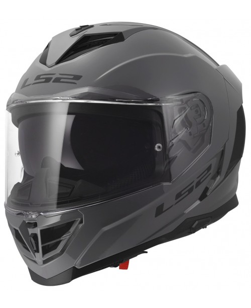 Шлем LS2 STORM III SOLID NARDO GREY FF818