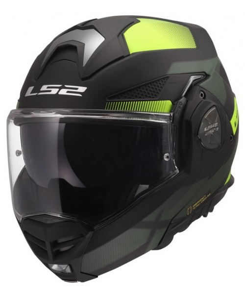 Шлем LS2 ADVANT X NOVA BLACK H-V YELLOW FF901