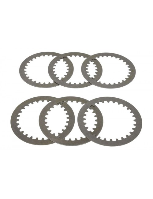 Диски сцепления металические TRW MES301-6 HUSQVARNA TE; SUZUKI DR, LS, M, VL, VS, VX, VZ 500-800 1981-2016 (6 штук)