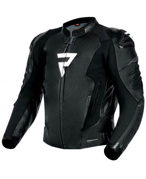 Куртка REBELHORN VELOCE LEATHER BLACK/WHITE