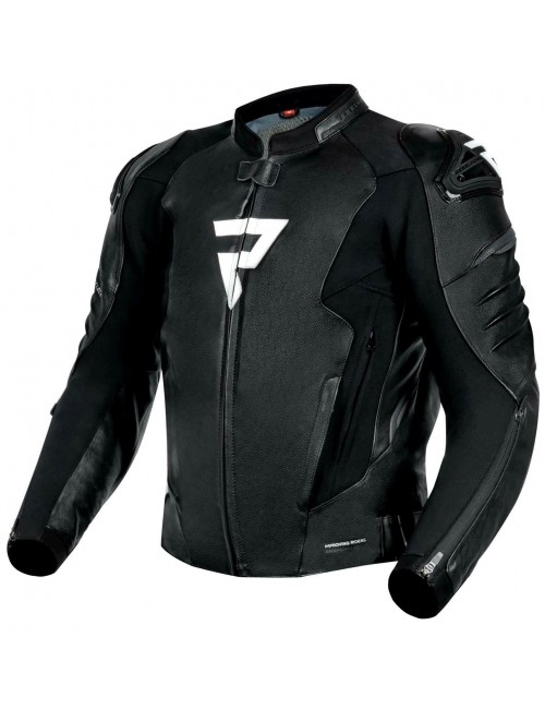 Куртка REBELHORN VELOCE LEATHER BLACK/WHITE