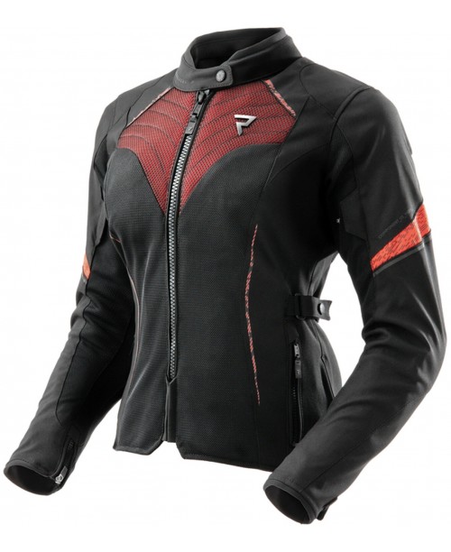 Куртка женская REBELHORN JAX BLACK/RED