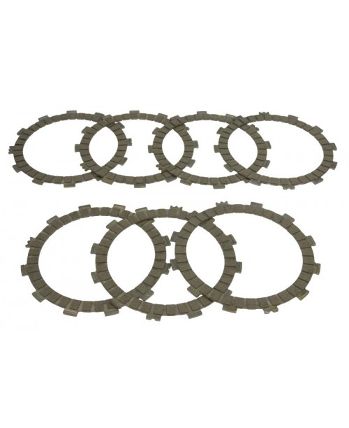Комплект фрикционых дисков сцепления TRW MCC435-7 YAMAHA MT-07, TRACER, XSR, XVS, YZ 250-700 1988-2019