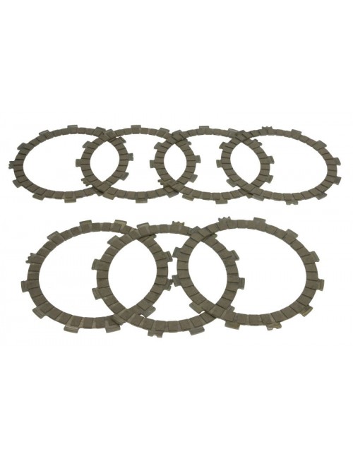 Комплект фрикционых дисков сцепления TRW MCC435-7 YAMAHA MT-07, TRACER, XSR, XVS, YZ 250-700 1988-2019