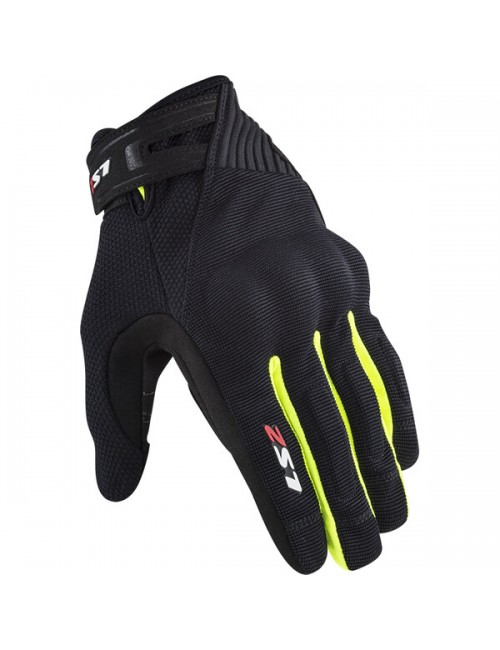 Перчатки LS2 DART 2 BLACK H-V YELLOW