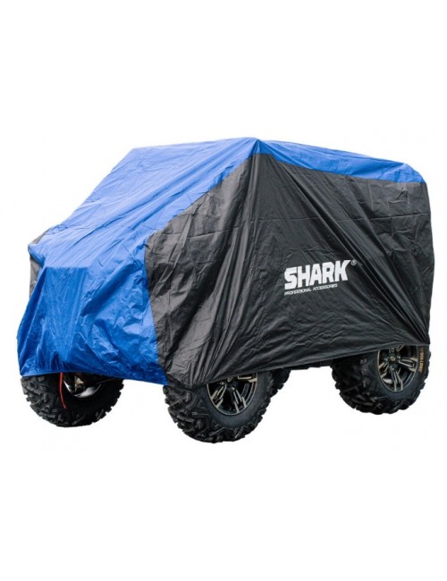 Накидка ATV SHARK 210x120x110 см Black/Blue, разм XXL