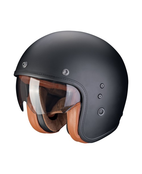 Шлем SCORPION BELFAST EVO LUXE Matt Black